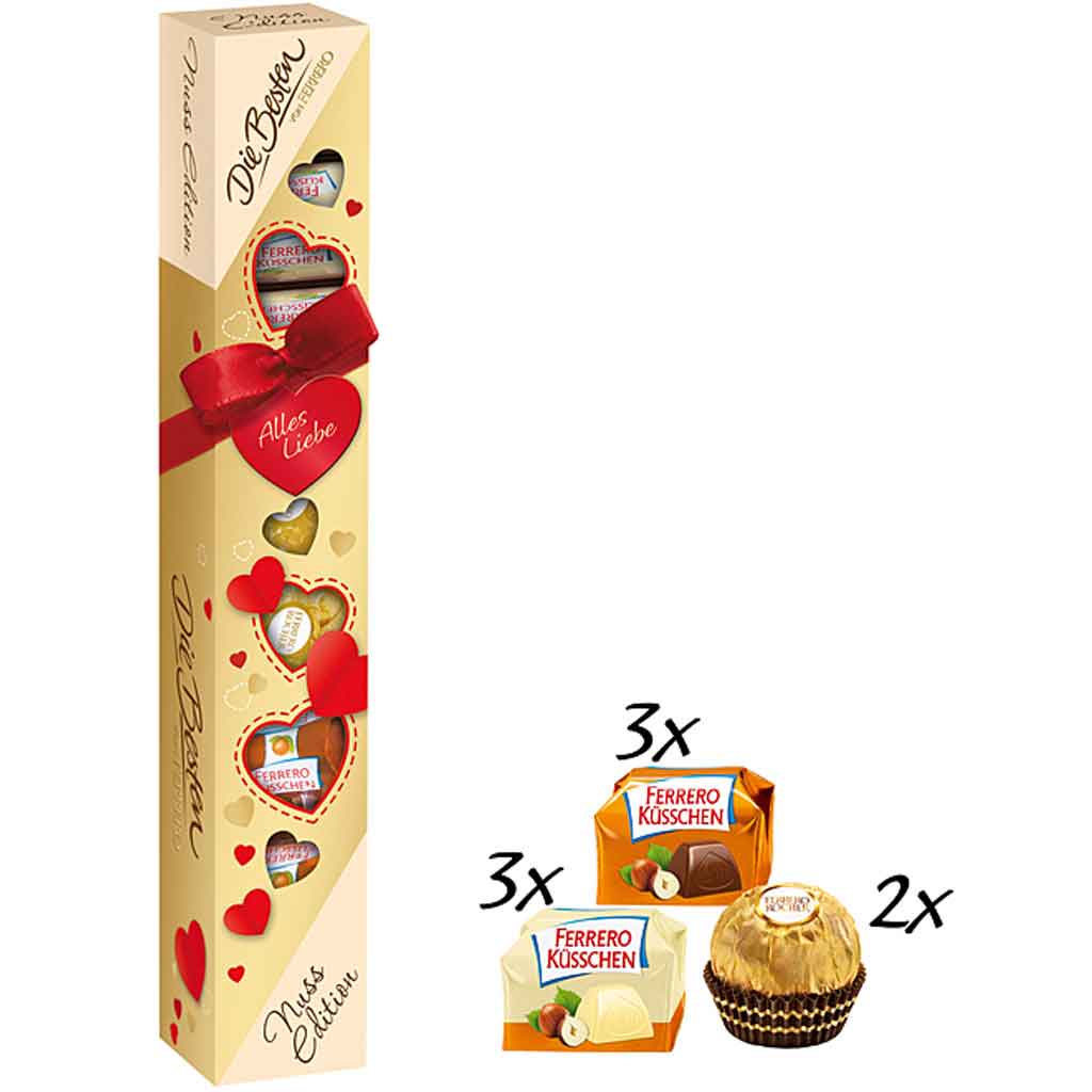 Ferrero Die Besten Nuss Edition 8er 78g MHD:20.6.22