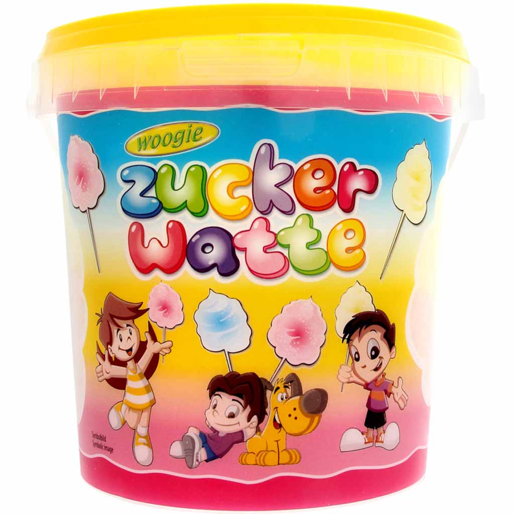 Woogie Zuckerwatte Eimer 50g MHD:12.7.25