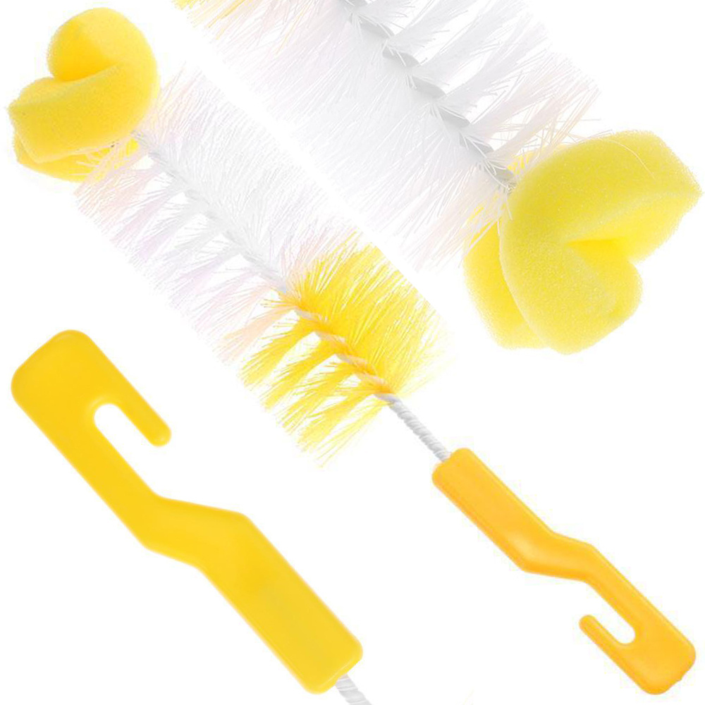 Flaschenbürste, Glasreinigerschwamm