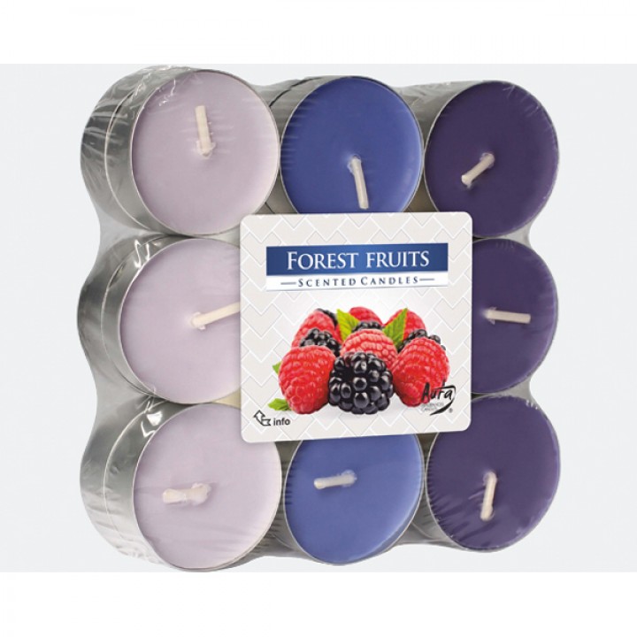 Duftkerzen 18 Stück Forrest Fruits