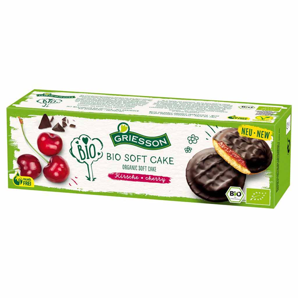 Griesson Bio Soft Cake Kirsche 150g MHD:1.8.21