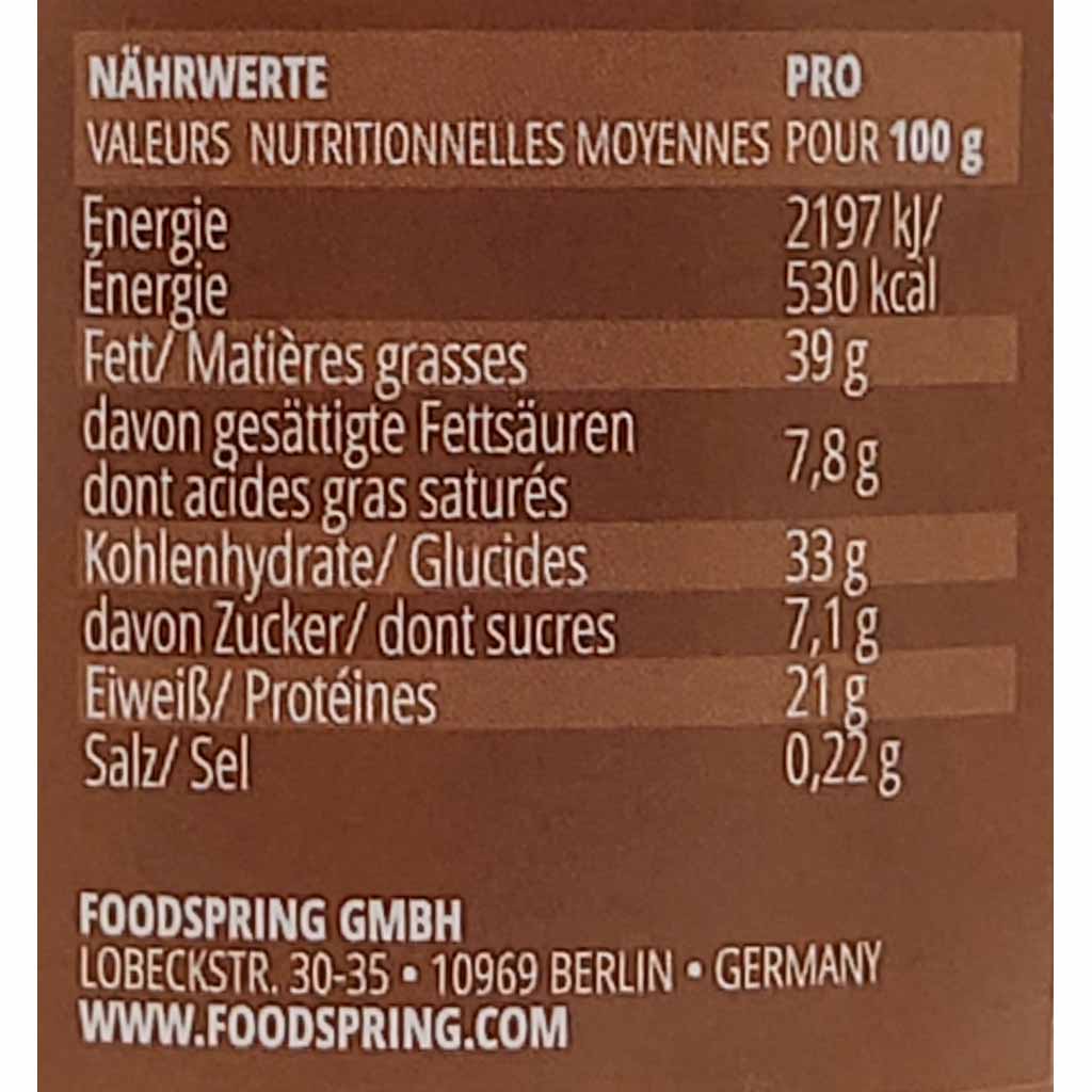 foodspring Protein Cream Haselnuss & Whey Duo 200g