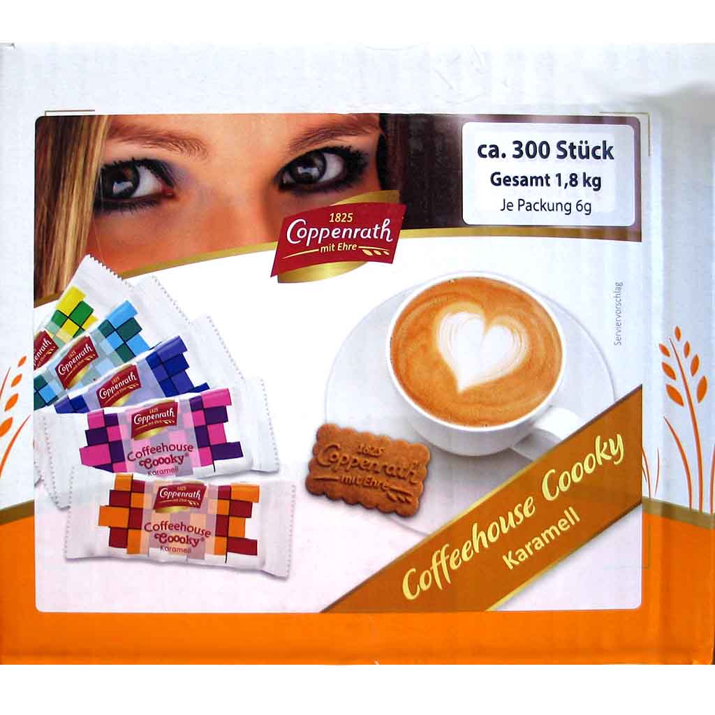 Coppenrath Coffeehouse Coooky Karamell 300er 1,8kg MHD:8.4.25