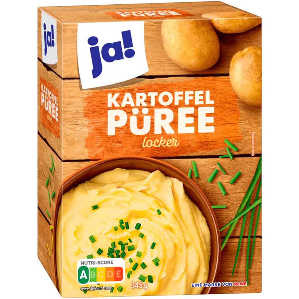 ja! Kartoffelpüree 3er 345g MHD:5.2.26