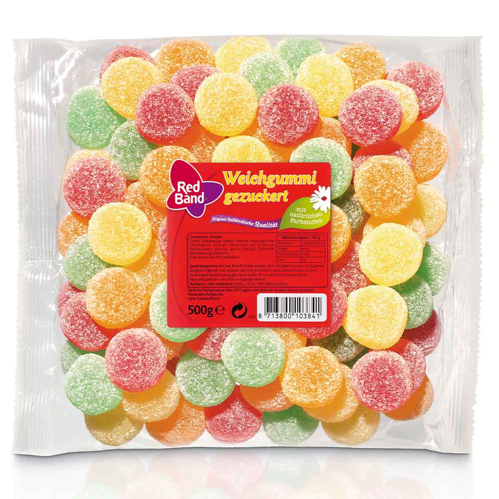 Red Band Weichgummi gezuckert 500g MHD:10.11.25