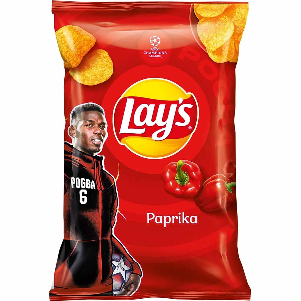 Lays Kartoffelchips Paprika 175g MHD:18.7.21