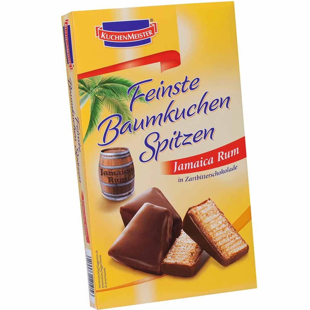 Kuchenmeister Feinste Baumkuchen Spitzen Jamaica Rum 125g MHD:9.12.24