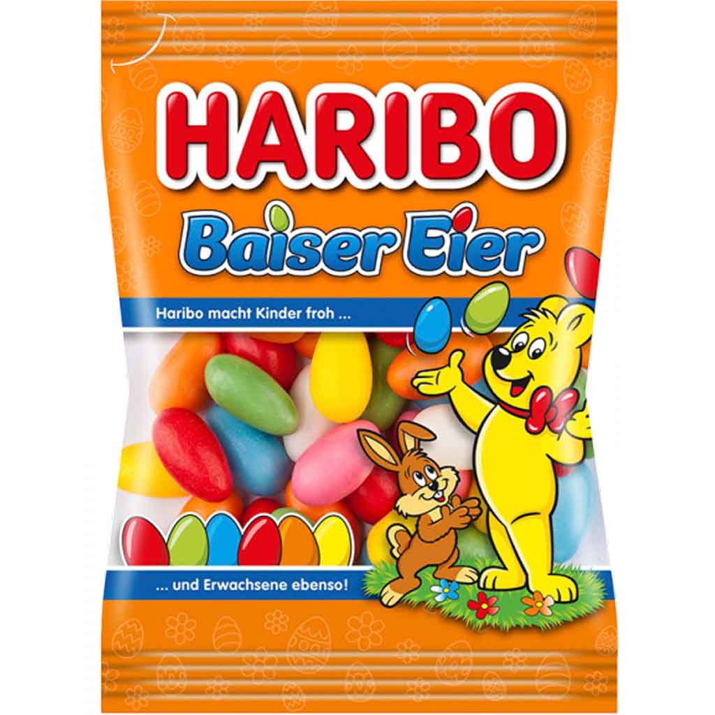 Haribo Baiser Eier 175g MHD:30.10.24