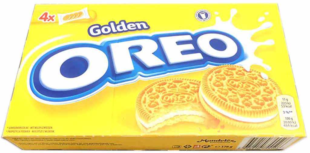 Oreo Doppelkekse Golden 176g