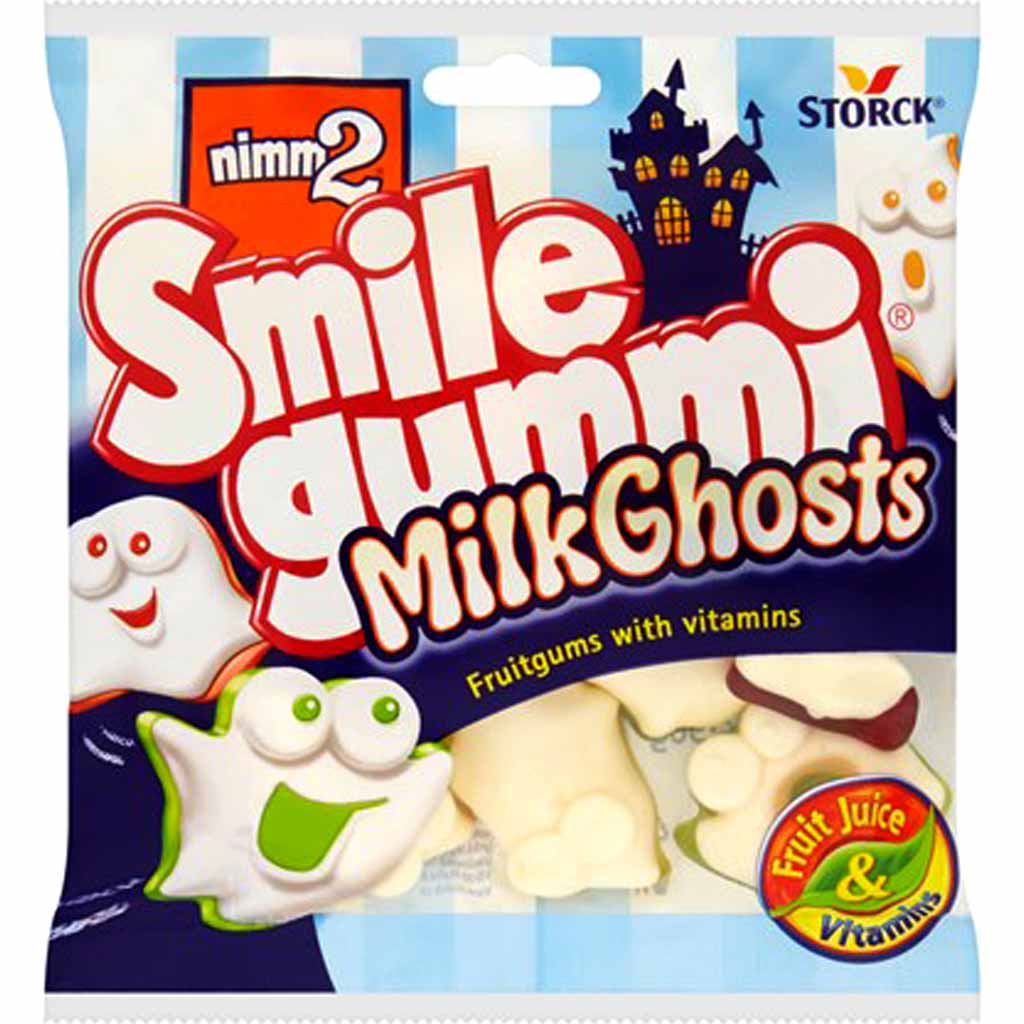 nimm2 Lachgummi Milchgeister 90g MHD:30.4.21