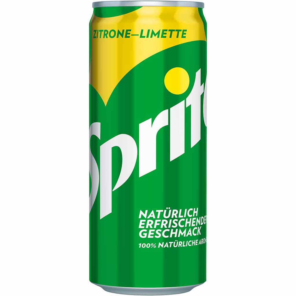 Sprite 0,33l Einwegdose MHD:31.8.25