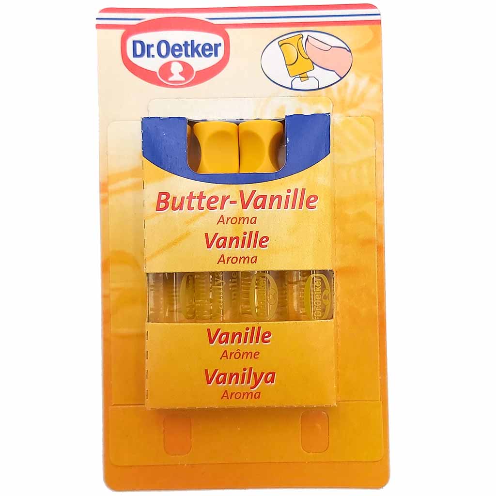 Dr. Oetker Butter-Vanille Aroma Vanille Aroma 4x2ml = 8ml