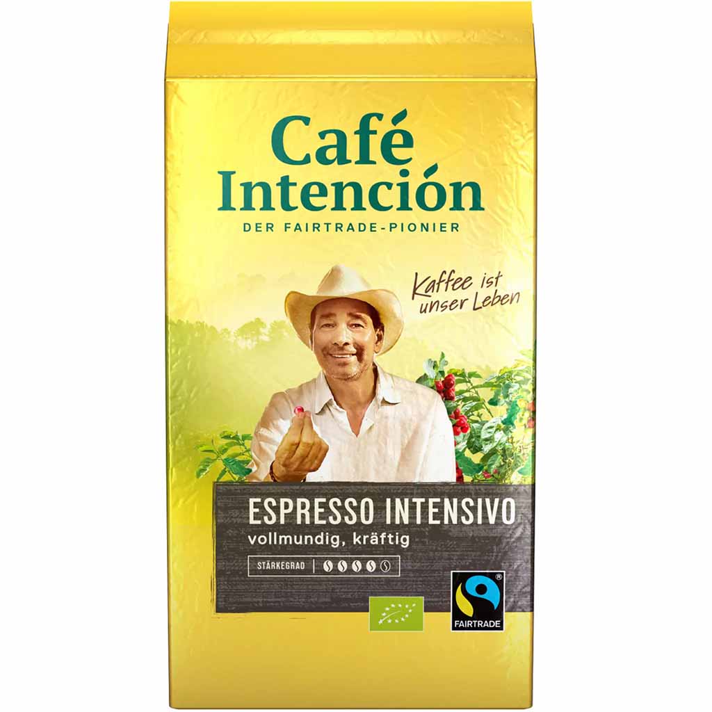 Cafe Intencion Espresso Intensivo gemahlen 250g MHD:30.1.25