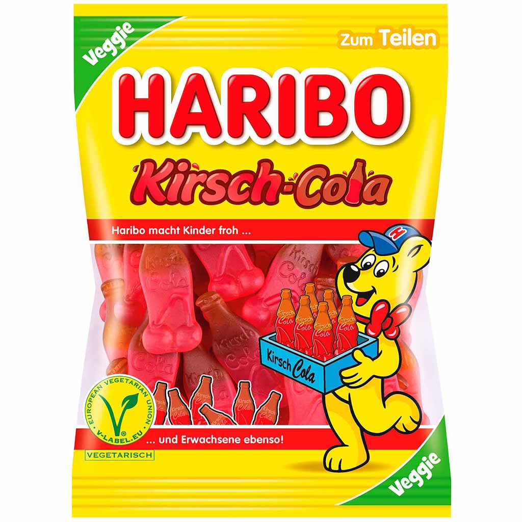 Haribo Kirsch-Cola 200g MHD:30.8.23