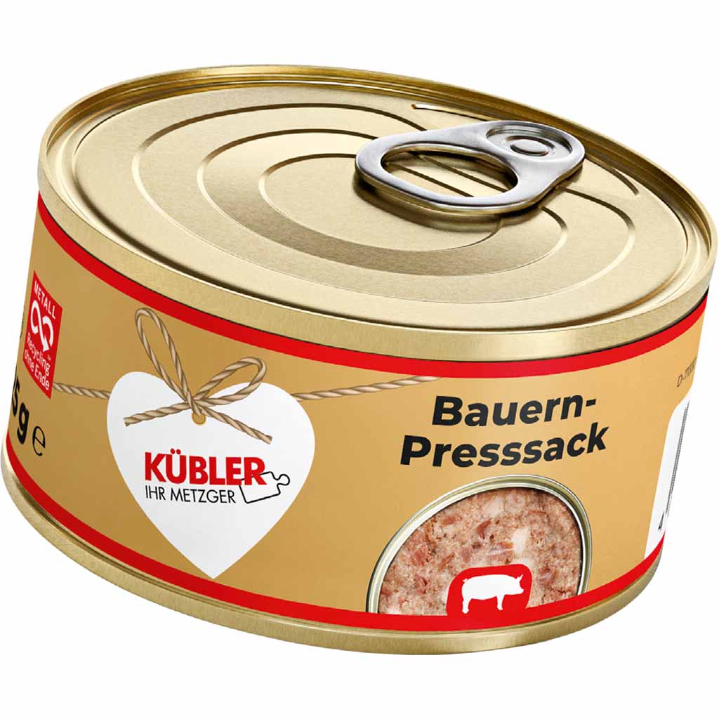Küblers Bauern Presssack 125g