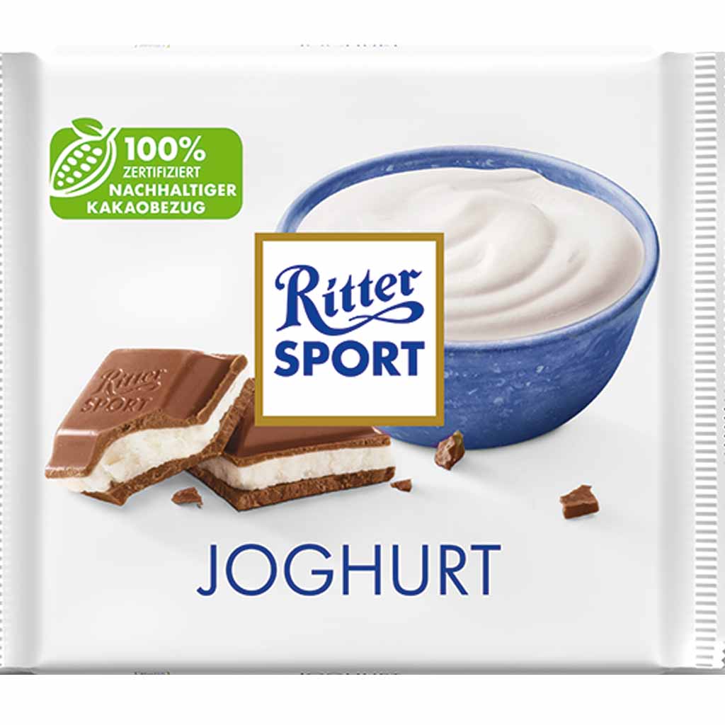 Ritter Sport Tafelschokolade Joghurt 250g MHD:5.8.24
