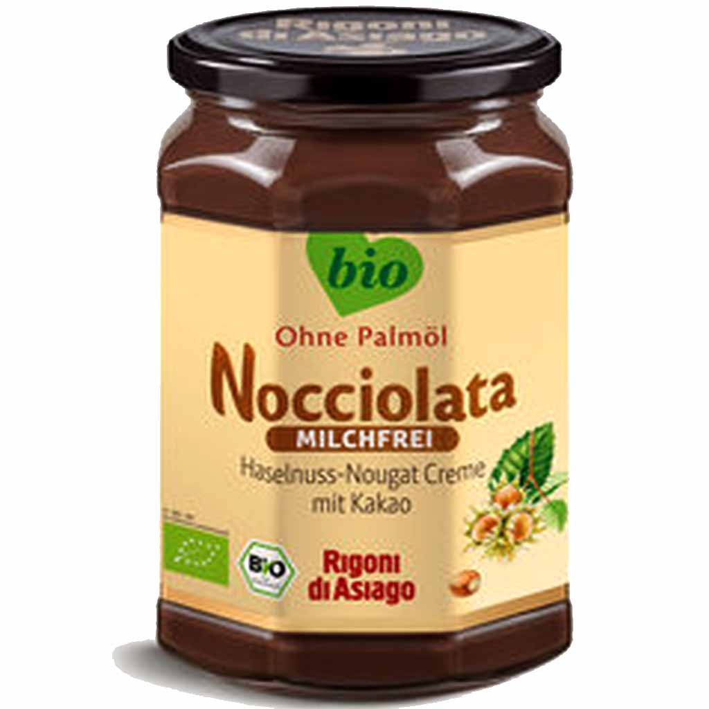 Nocciolata Milchfreie Bio Nuss-Nougat-Creme 270g MHD:22.12.24