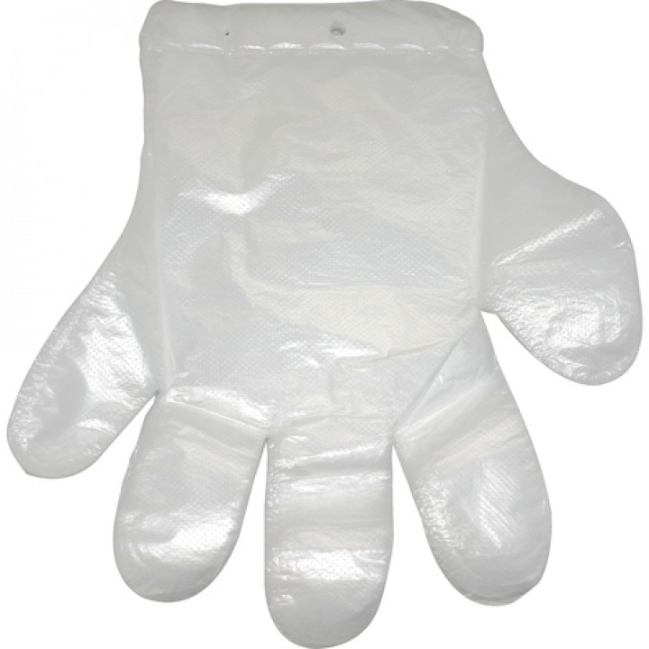 Einweghandschuhe 100er Plastik