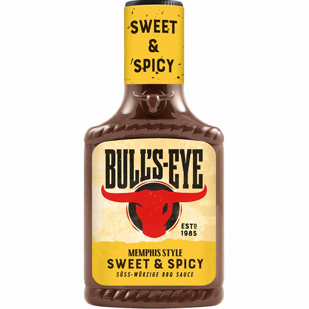 Bulls-Eye Memphis Style Sweet & Spicy BBQ Sauce 300ml MHD:17.6.21
