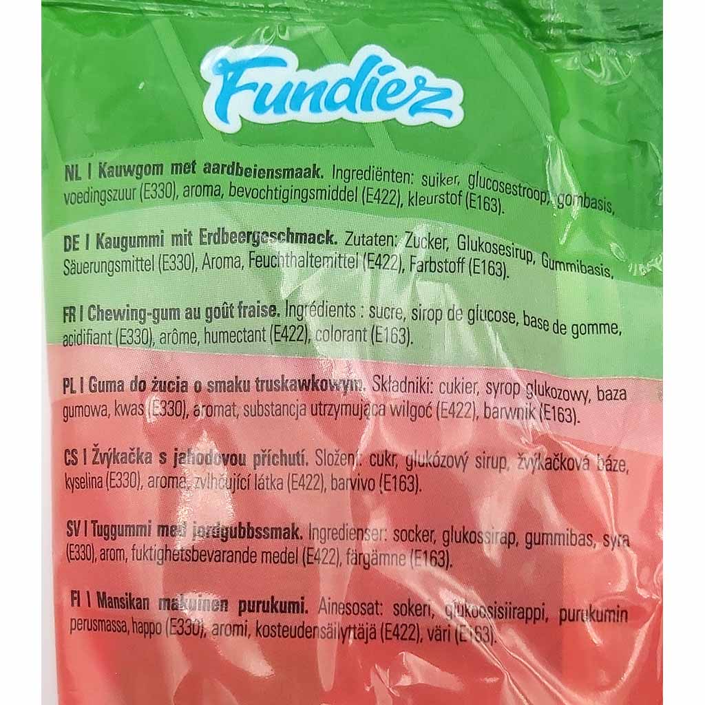 Fundiez-Bubble-Gum-Strawberry-46er-Packung-140g-3 Fundiez Bubble Gum Strawberry 46er Packung 140g EAN 8710998510598
