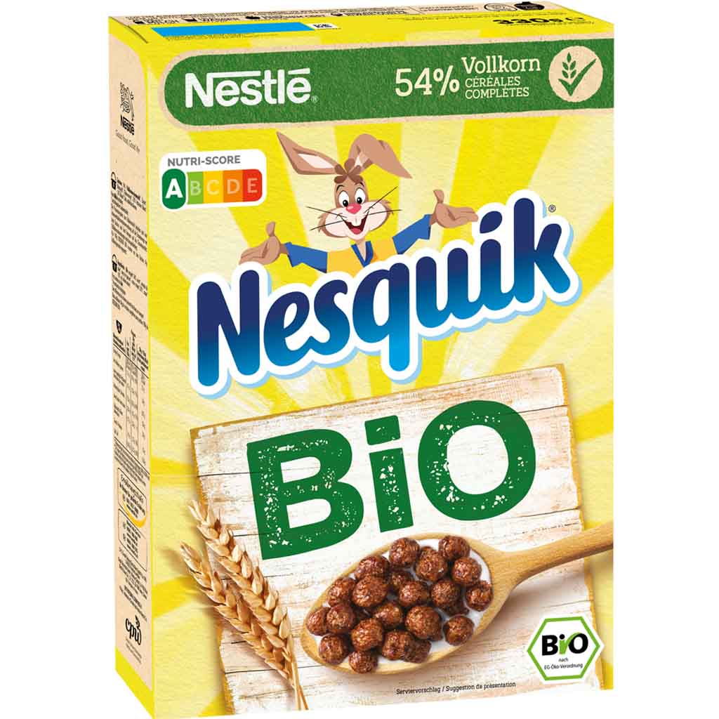 Nestle Nesquik Bio 330g MHD:30.4.23