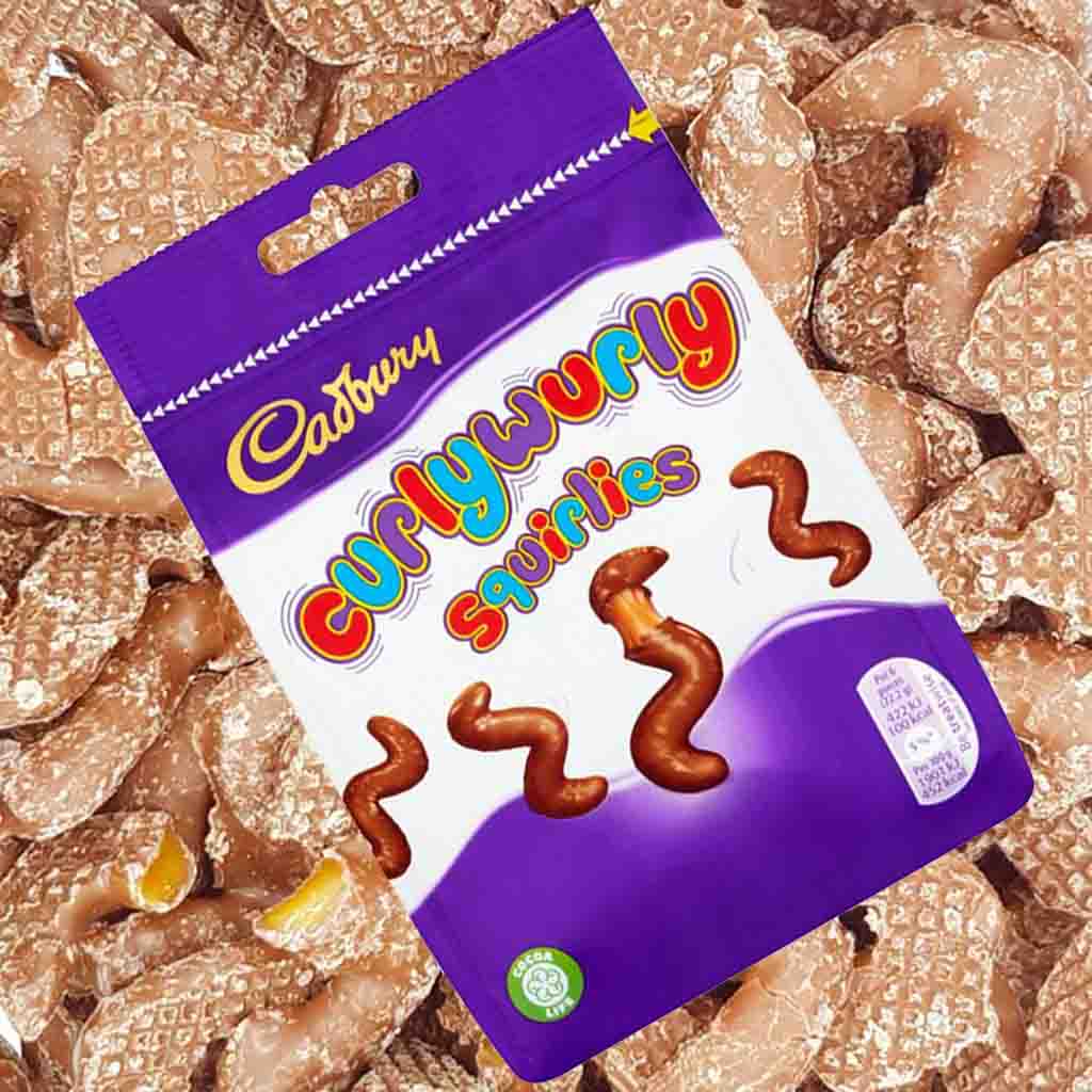 Cadbury Curly Wurly Squirlies 110g MHD:19.1.25