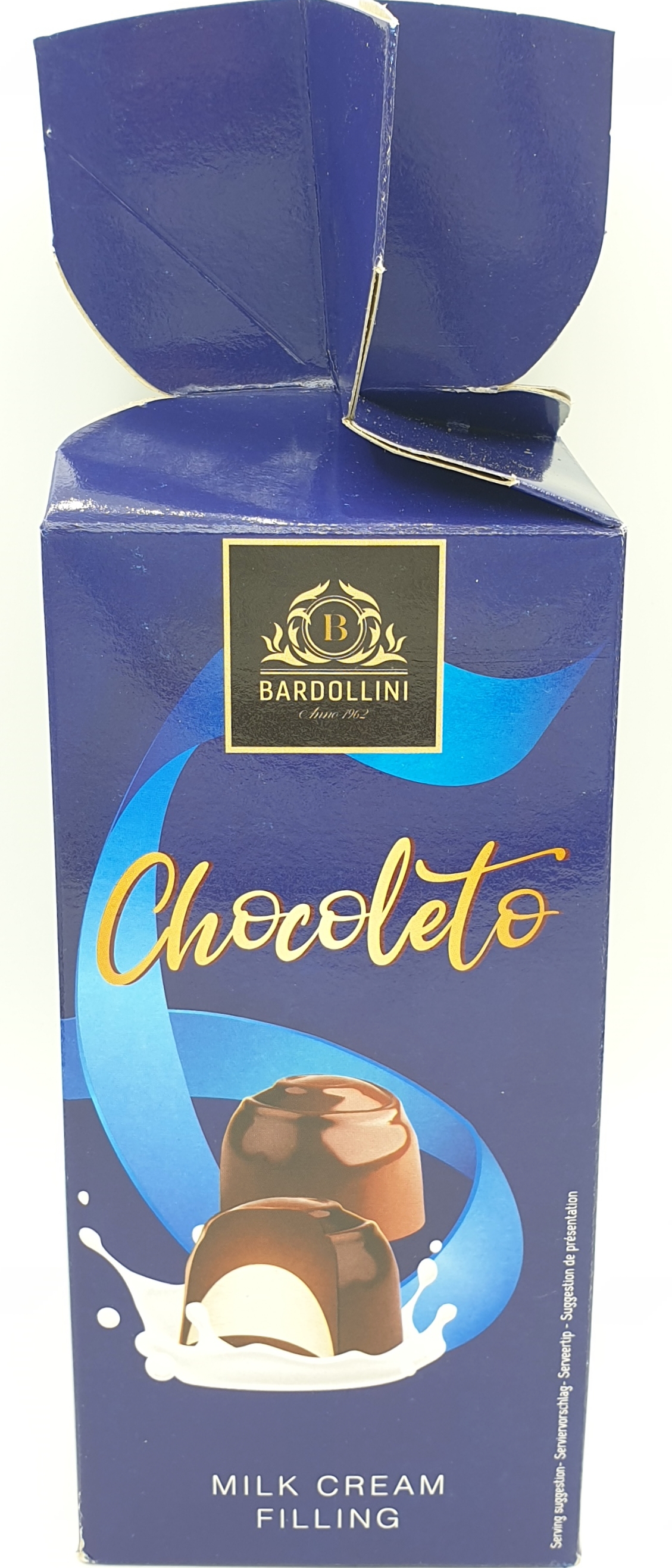 Bardollini Chocoletto Milch Creme Füllung 140g MHD:1.9.22