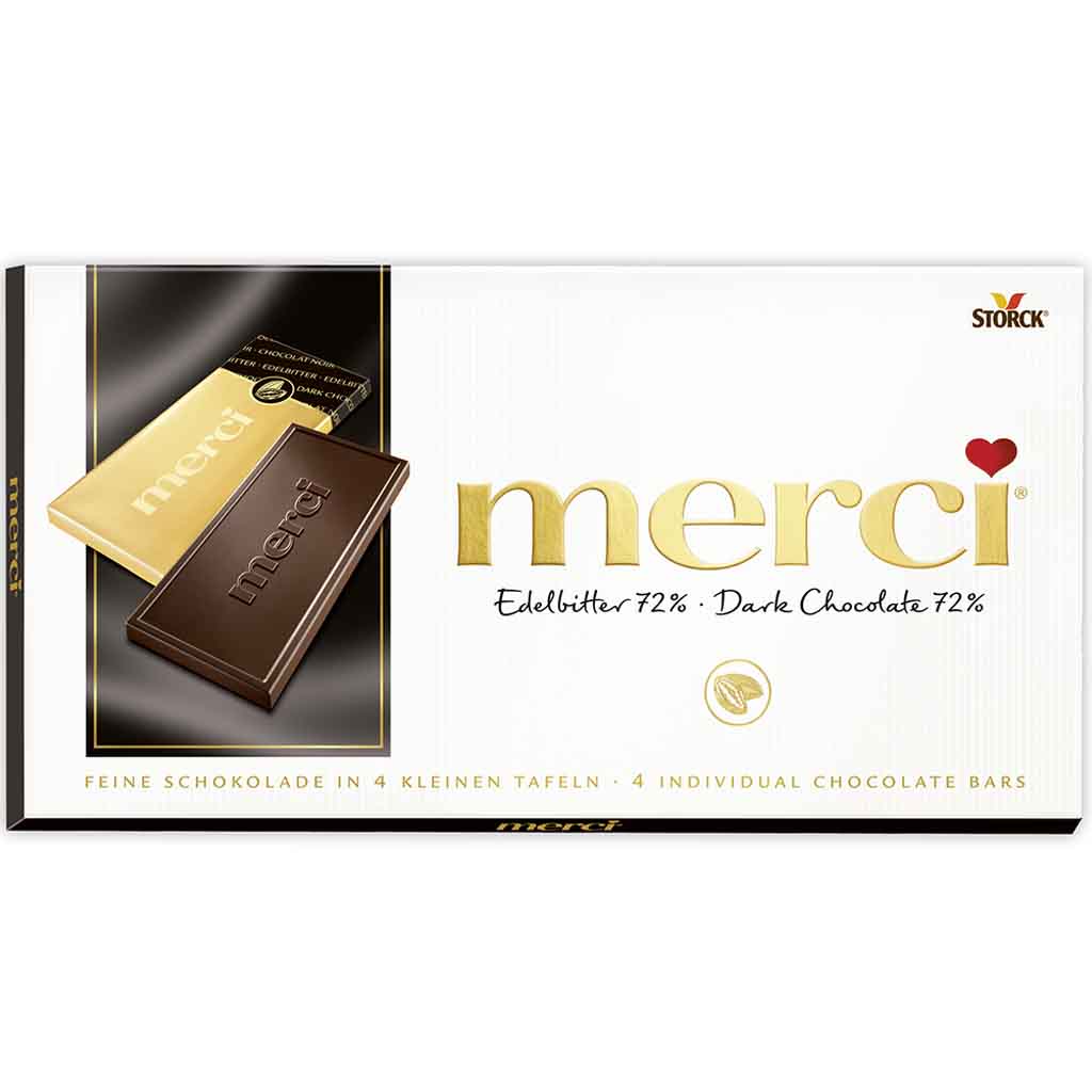 Merci feine Schokolade Edelbitter 72% 100g 