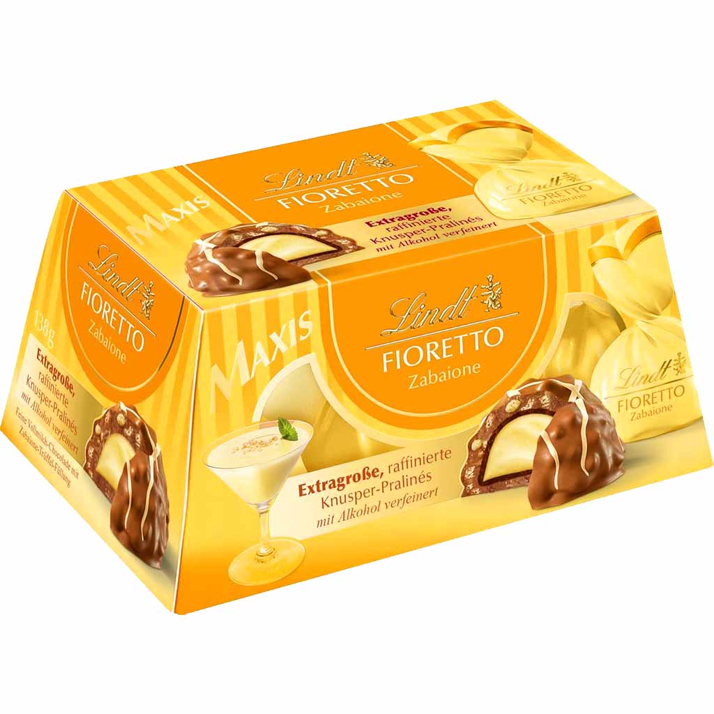 Lindt Fioretto Maxis Zabaione 138g MHD:30.5.25