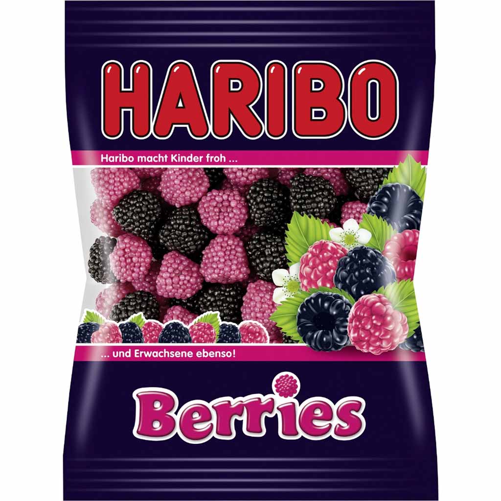 Haribo Berries 200g MHD:30.5.23