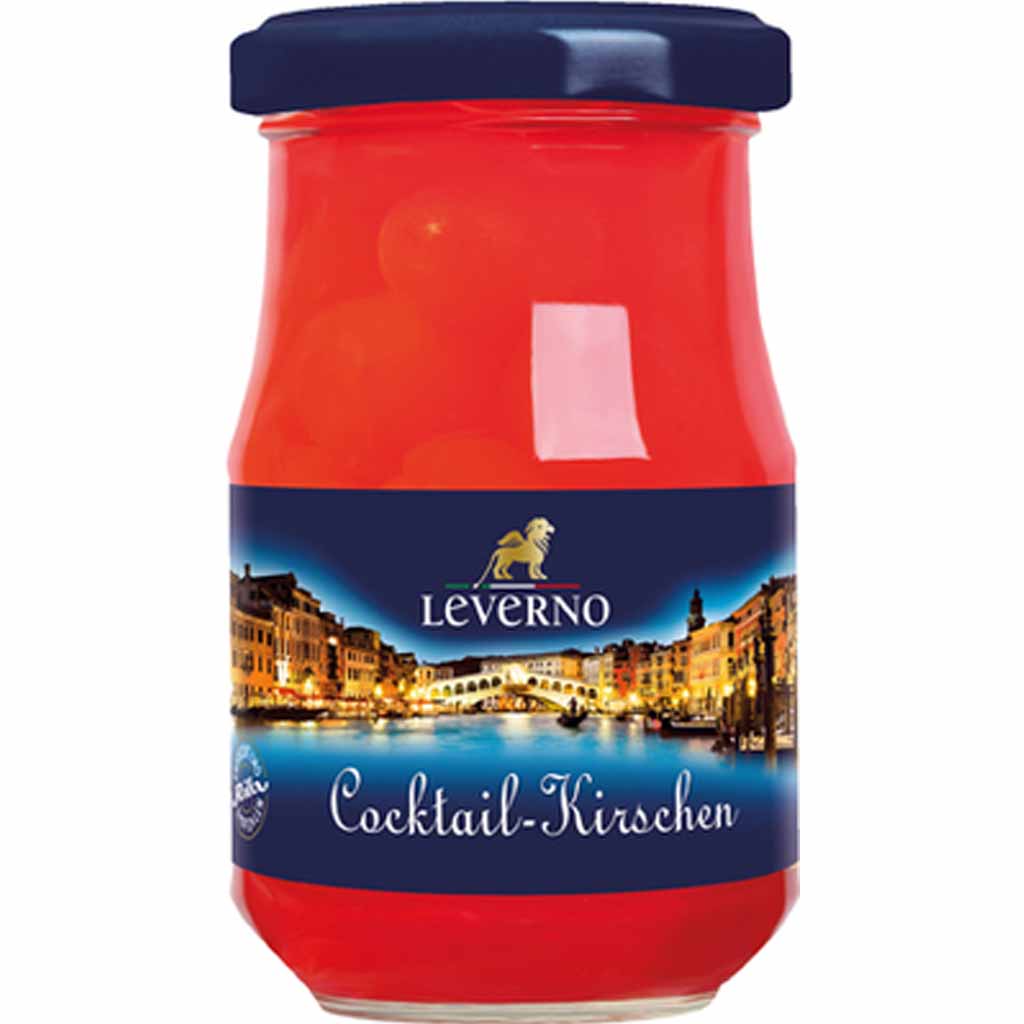 Leverno Cocktail-Kirschen 225g MHD:16.5.25