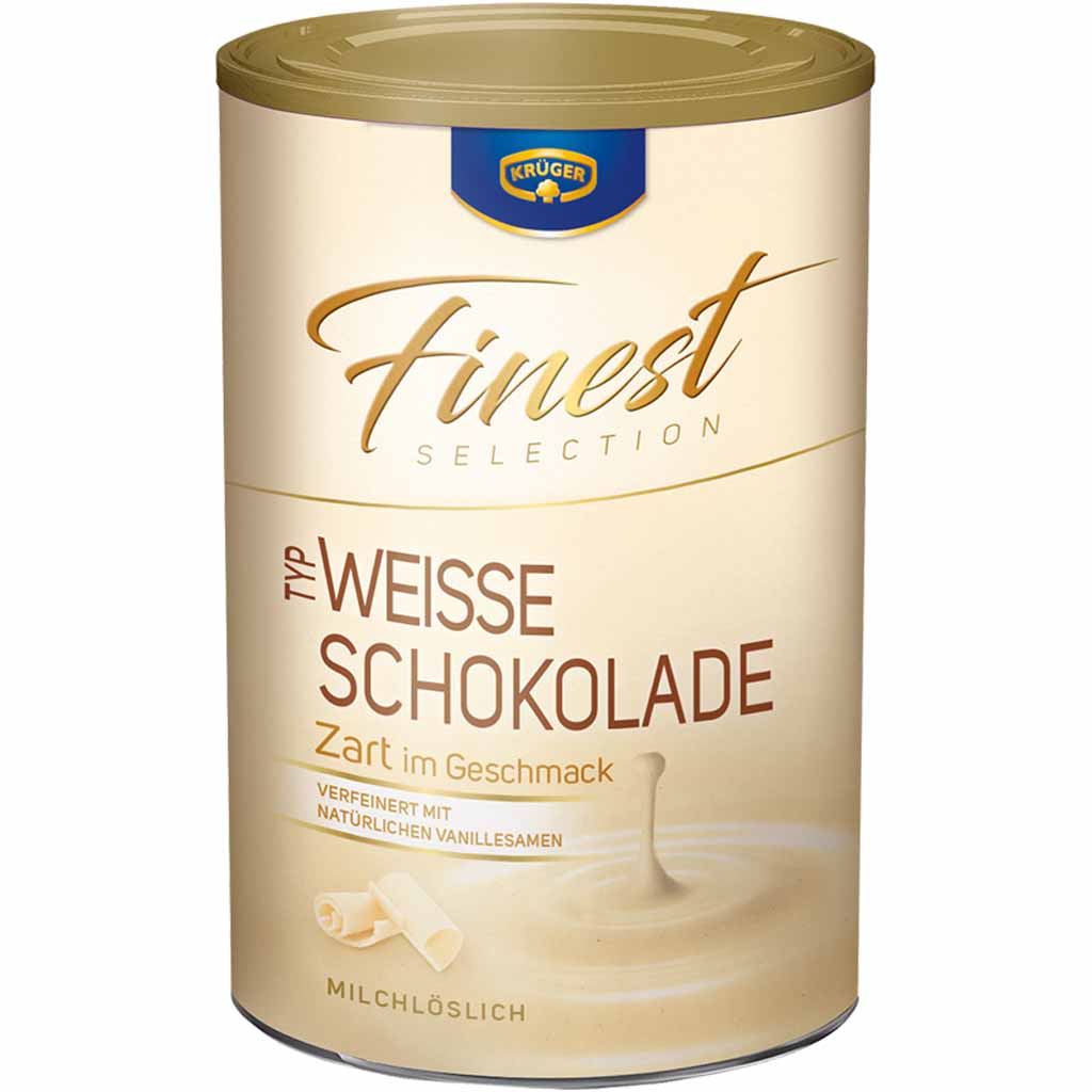 Krüger Finest Selection Weisse Schokolade 300g MHD:30.9.25