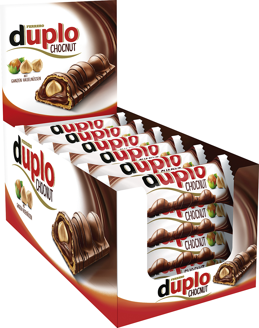 Ferrero Duplo Chocnut, 24er Pack (24x 26 g) 624g MHD:7.3.25