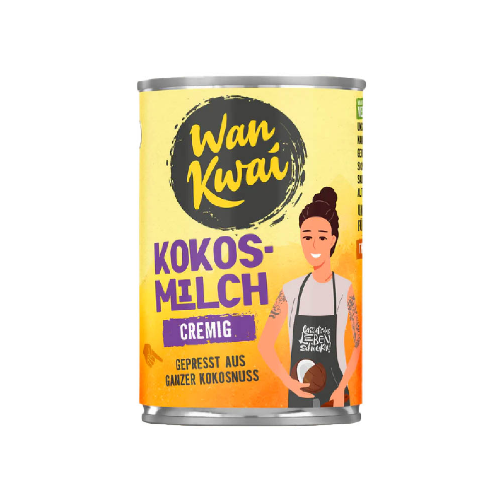 Wan Kwai Kokos Milch Cremig 400ml MHD:21.9.25