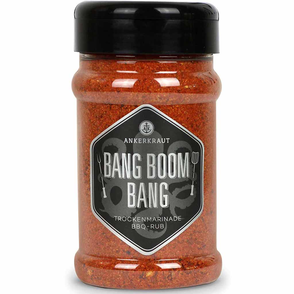 Ankerkraut Bang Boom Bang BBQ-Rub 210g MHD:5.4.25