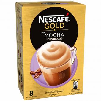 Nescafe Gold Gold Mocha 8er Portionsbeutel MHD:30.6.23