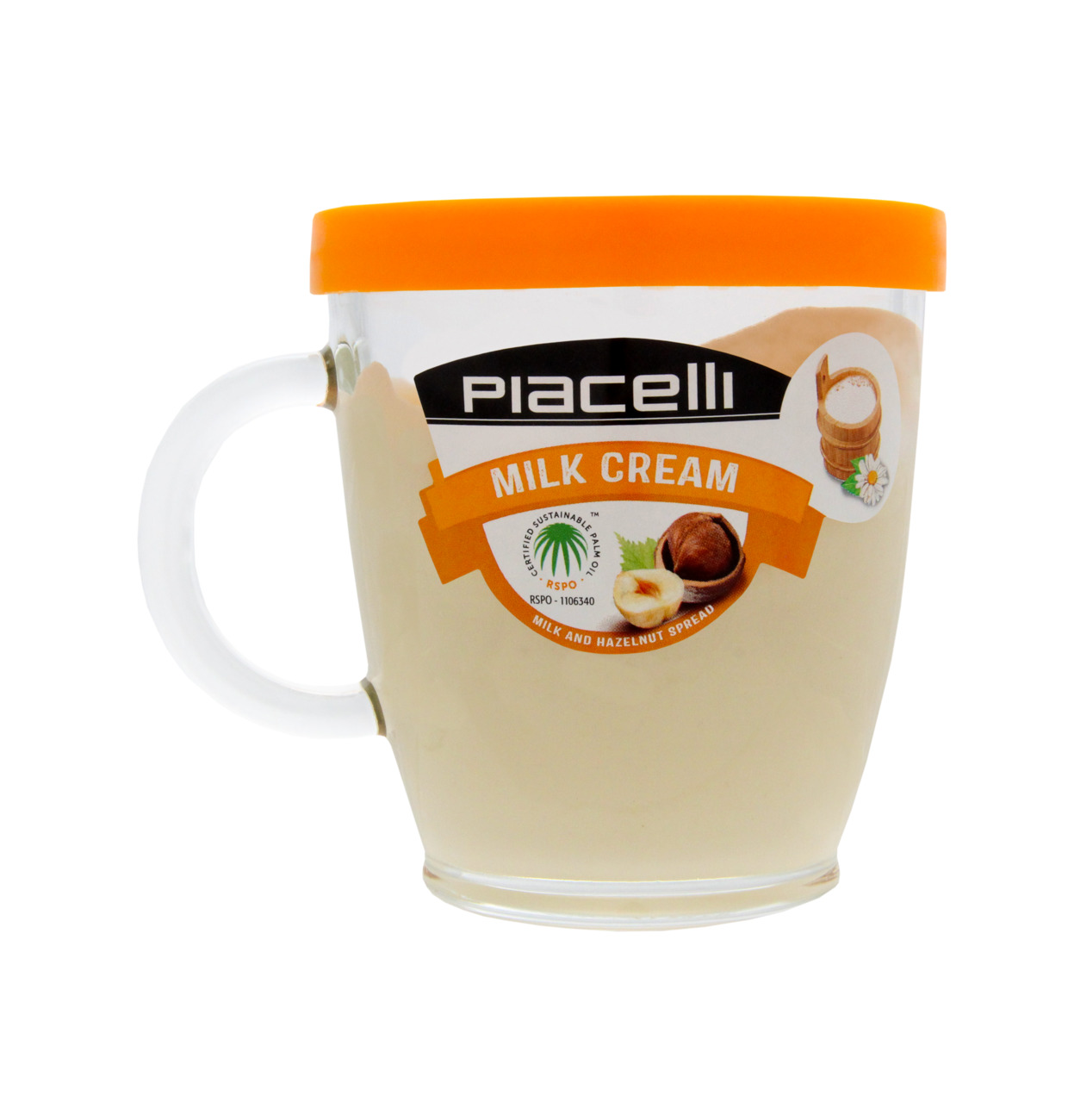 Piacelli Cremeaufstrich mit Milch 300g MHD:12.5.25