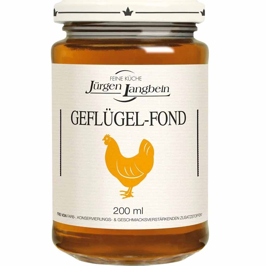 Jürgen Langbein Geflügel Fond 200ml MHD:16.11.26