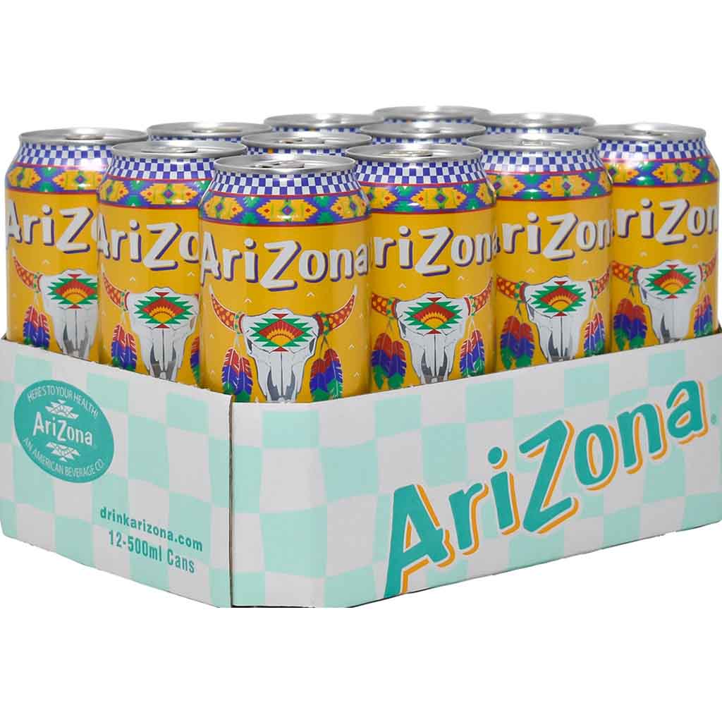 AriZona Mucho Mango Fruit Juice Cocktail DOSE 12x500ml=6L MHD:30.3.23