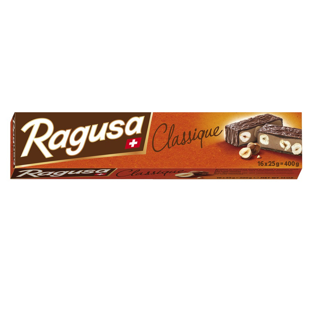 Ragusa Classique 16 Pralinenriegel 400g MHD:30.9.24