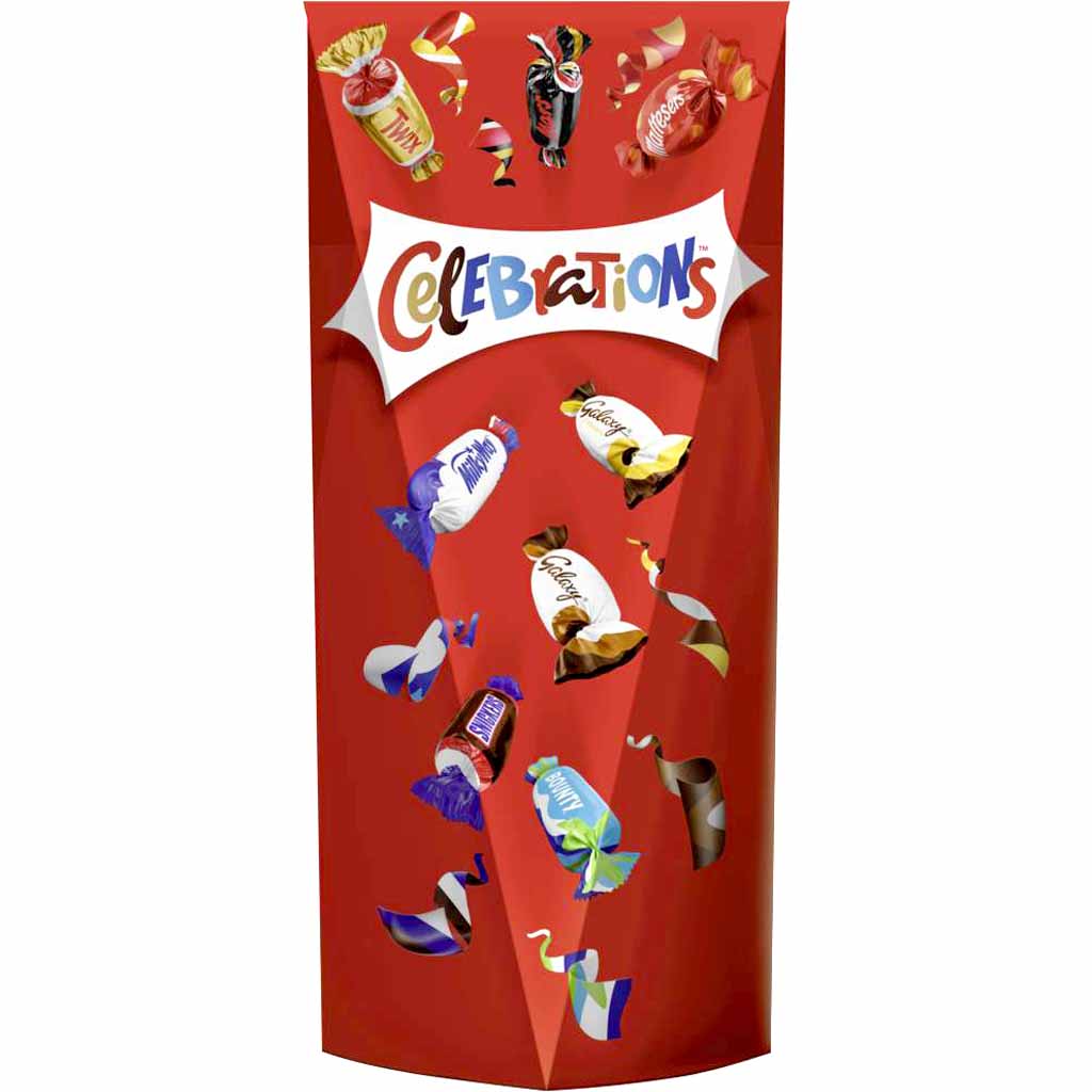 CELEBRATIONS Pop Box 350g MHD:10.11.24