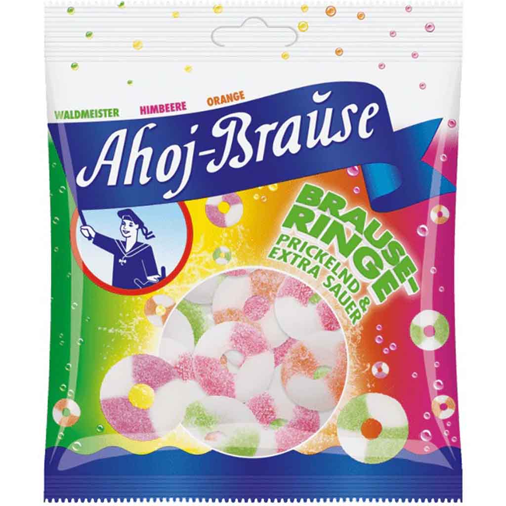 Ahoj-Brause Brause Ringe 150g MHD:30.9.25