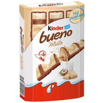 Kinder Bueno White 6er Schokoriegel 117g MHD:28.1.25