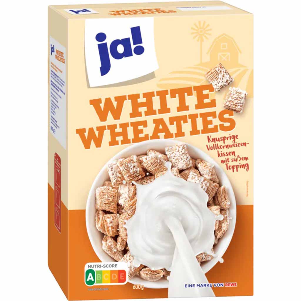 ja! White Wheaties 600g MHD:14.8.25