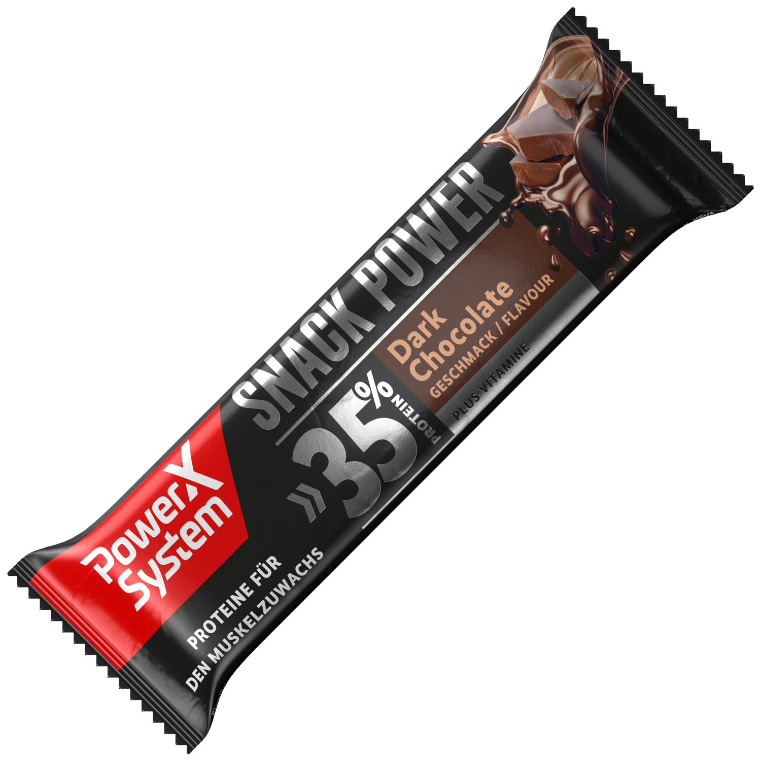 24 x Power System Snack Power Dark Chocolate 45g 1080g MHD:31.7.24
