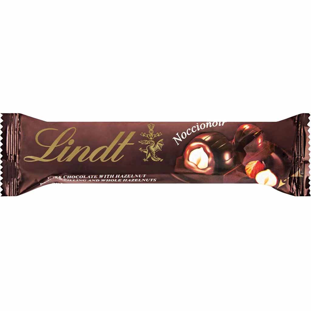18x Lindt Noccionoir Schokoladenriegel á 40g=720g MHD:30.10.21