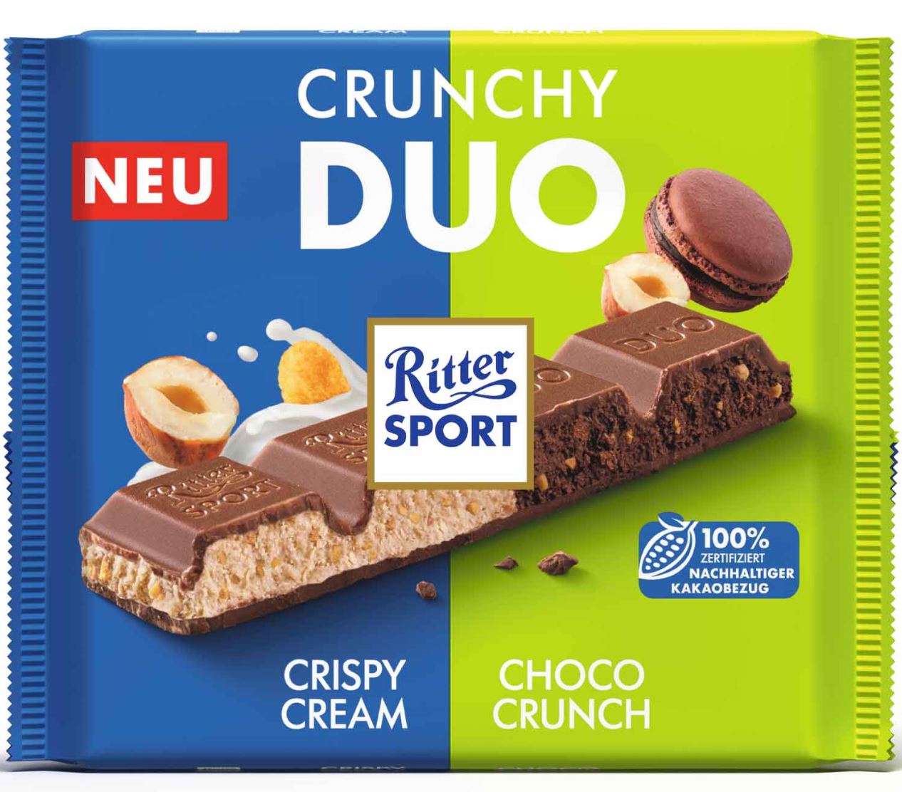 Ritter Sport Crunchy Duo  218g MHD:19.1.25