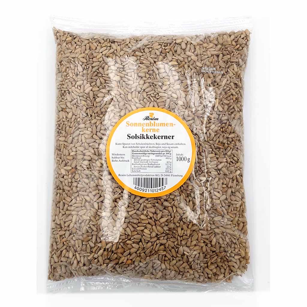Rexim Sonnenblumenkerne 1000g  GTIN  4009211012457