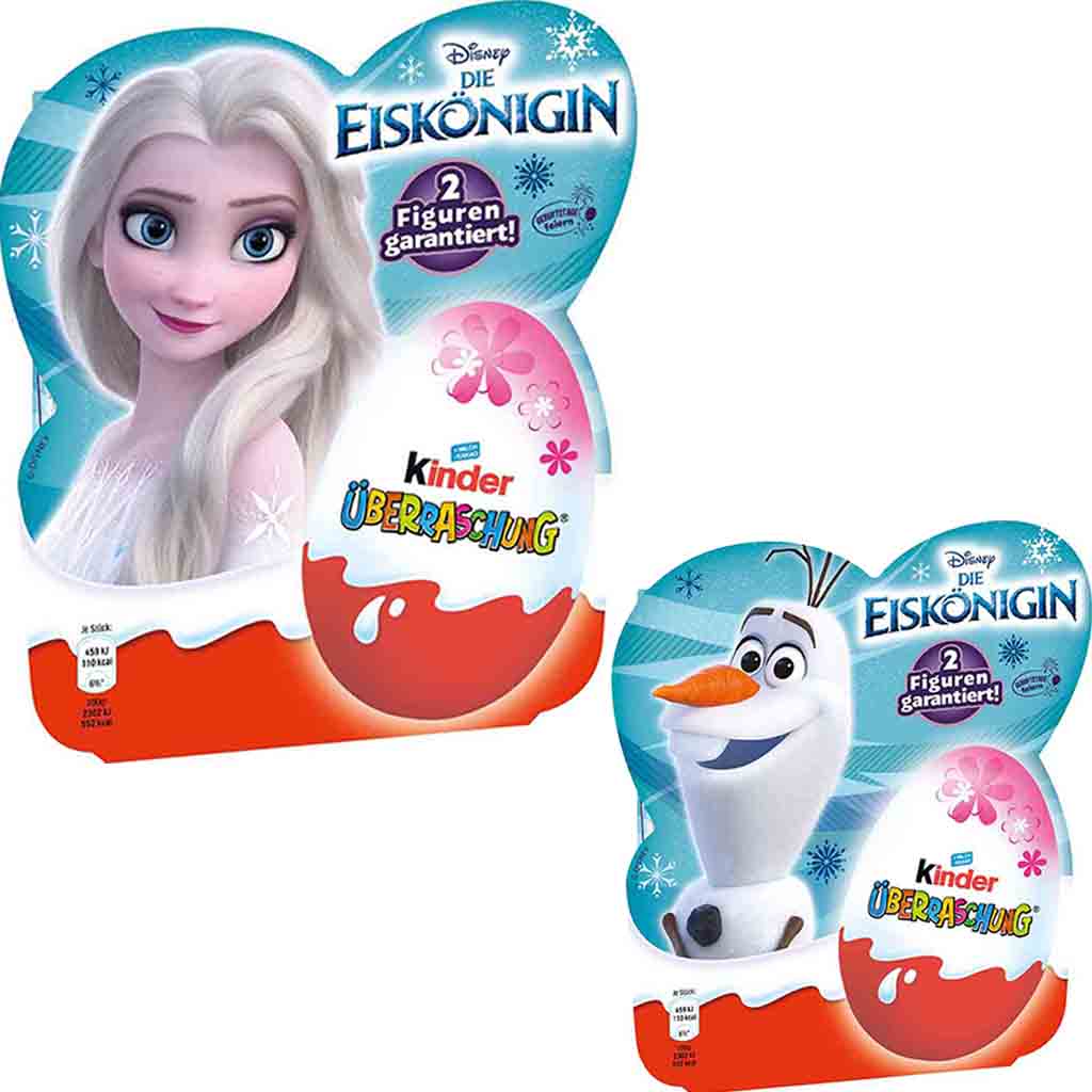 kinder Überraschung Rosa-Ei Die Eiskönigin 4er 80g MHD:1.5.24