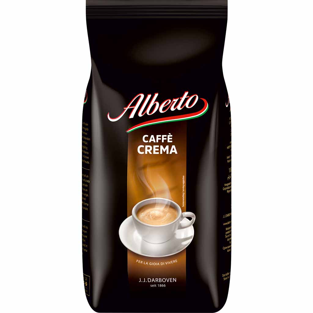 Alberto Caffe Crema ganze Bohnen 1000g MHD:30.12.25
